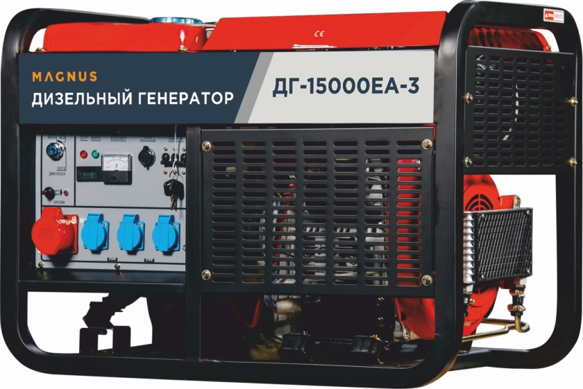 Генератор дизельный Magnus ДГ15000EA-3 с возм. подкл. ATS в Астрахани